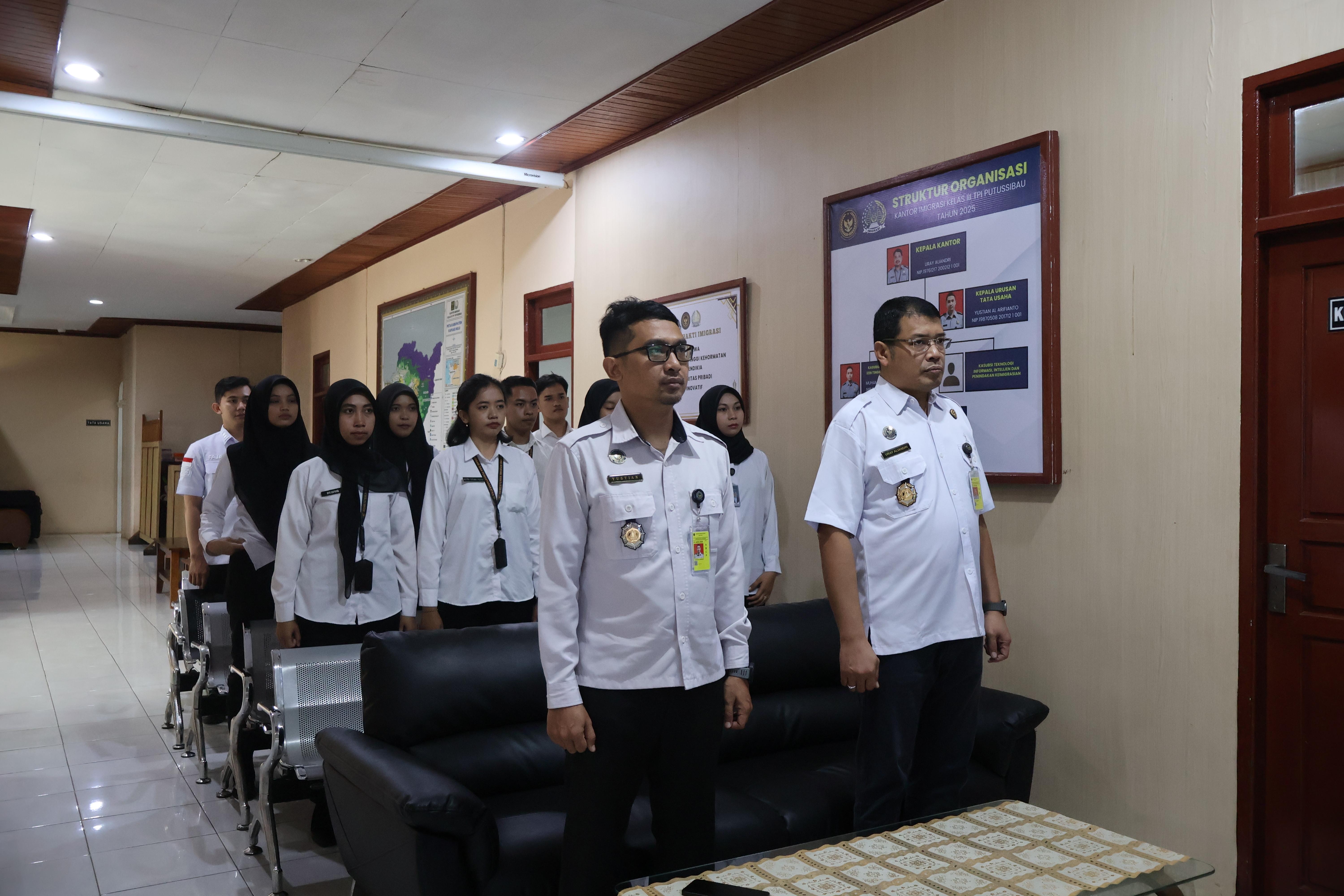 Acara Penandatanganan Nota Kesepahaman antara Kemenimipas dgn Kemen Kementerian Kelautan dan Perikanan, pemberian penghargaan dan pembukaan pembinaan mental bagi Pegawai Kemenimipas