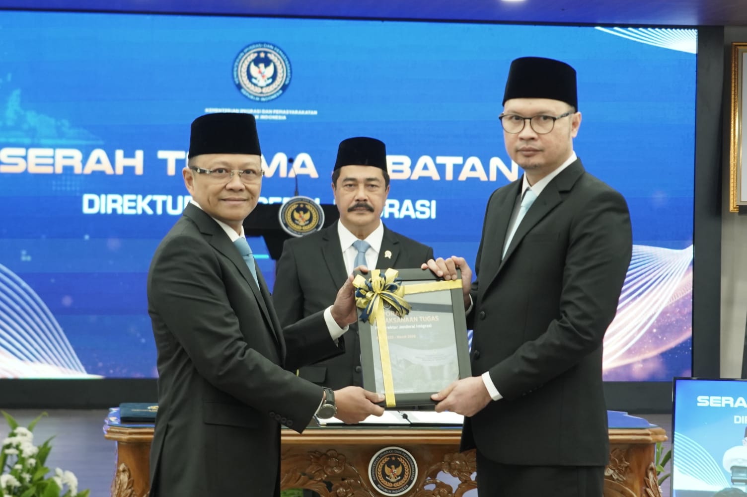 Menteri Imipas Lantik Dirjen Imigrasi serta Staf Ahli Menteri Bidang Pelayanan Publik dan Reformasi Hukum 